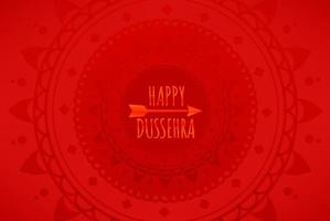 glücklich dussehra. Festival von Dussehra-Vektor-Banner vektor
