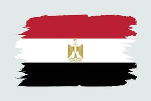 Vektor Illustration von Ägypten Flagge