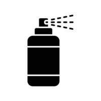 hår spray ikon vektor design mall enkel och rena