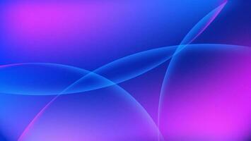 abstrakter Hintergrund mit blauer Blase mit Farbverlauf vektor