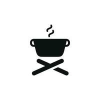 Lager Kochen Symbol isoliert auf Weiß Hintergrund vektor