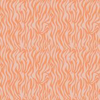 Zebra Pelz nahtlos Muster mit Farbe von das Jahr 2024 Pfirsich Flaum. Textur von gestreift Tier Haut. Mode und Luxus Textil- Design. Ideal zum drucken, Stoff, Hintergrund, Abdeckung, Banner, Verpackung Papier vektor