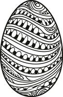 Ostern Ei Symbol. Ostern Tag Festival. Vektor Illustration. ai generiert Illustration.