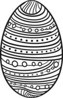 Ostern Ei Symbol. Ostern Tag Festival. Vektor Illustration. ai generiert Illustration.