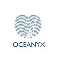 high-end akvarium produkt företag logotyp design , oceanyx vektor