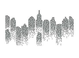 moderne Skyline der Stadt vektor