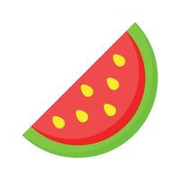 hugg detta försiktigt designad ikon av vattenmelon i trendig stil, redo till använda sig av vektor