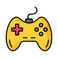 spel trösta eller spel kontroller, dator spel, gamepad vektor, ikon av joystick gamepad vektor