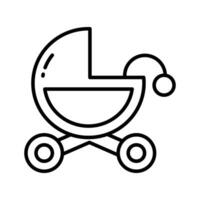 prüfen diese schön Symbol von Baby Wagen, Baby Kinderwagen Vektor Design