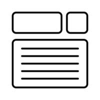 nehmen ein aussehen beim diese schön entworfen Webseite Drahtgitter, Wireframing, Layout, Vorlage Symbol vektor