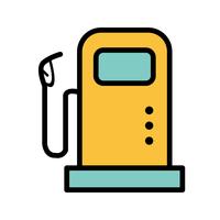 Tankstelle Vektor Icon