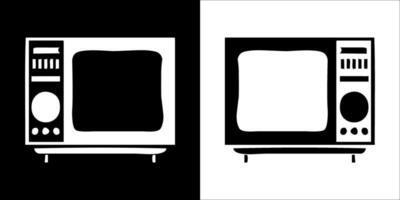 Illustration Vektor Grafik von Fernsehen Symbol