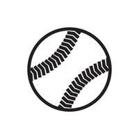 Baseball Ball Symbol Vektor