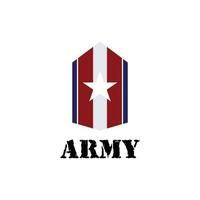 armén logotyp vektor militär mall symbol design