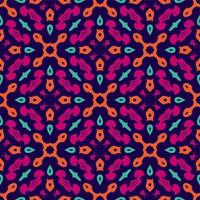 Farben Muster Ornament Hintergrund. ethnische nahtlose druckfertig vektor