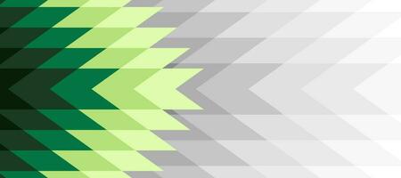 abstrakt Hintergrund mit Grün und grau Quadrate einfarbig vektor