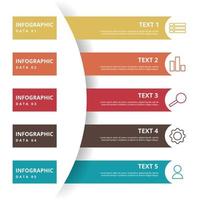 Kreative Diagrammidee Geschäftsplan Konzept Infografik Element Vorlage vektor