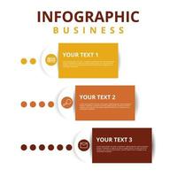 Kreative Diagrammbericht Businessplan Konzept Infografik Element Vorlage vektor