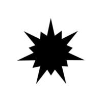 Sunburst Symbole Vektor. Starburst Abzeichen Symbol. Preis Aufkleber Illustration unterzeichnen. Design Elemente zum Werbung, fügt hinzu und bietet an. vektor