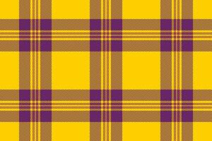 prüfen Textil- Stoff von nahtlos Tartan Plaid mit ein Muster Textur Vektor Hintergrund.