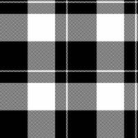 Hintergrund prüfen Tartan von Muster Textil- Plaid mit ein nahtlos Textur Vektor Stoff.