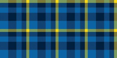 oben Plaid Tartan Textil, schwierig Vektor Textur Muster. Einfachheit nahtlos prüfen Hintergrund Stoff im cyan und dunkel Farben.