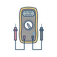 voltmeter vektorikonen vektor