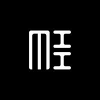 mii Brief Logo Vektor Design, mii einfach und modern Logo. mii luxuriös Alphabet Design