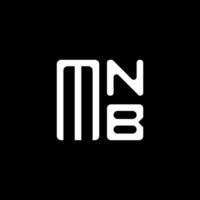 mnb brev logotyp vektor design, mnb enkel och modern logotyp. mnb lyxig alfabet design