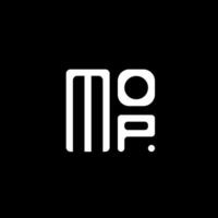 Mopp Brief Logo Vektor Design, Mopp einfach und modern Logo. Mopp luxuriös Alphabet Design