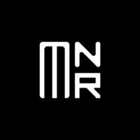 mnr Brief Logo Vektor Design, mnr einfach und modern Logo. mnr luxuriös Alphabet Design