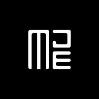 mje Brief Logo Vektor Design, mje einfach und modern Logo. mje luxuriös Alphabet Design