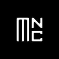 mnc brev logotyp vektor design, mnc enkel och modern logotyp. mnc lyxig alfabet design