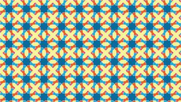 abstrakt geometrisk sömlös tyg, textil- mönster bakgrund vektor
