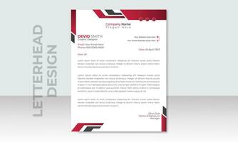 minimal kreativ abstrakt professionell nyhetsbrev företags- modern företag förslag brev design mall vektor