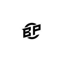 bp Prämie Esport Logo Design Initialen Vektor