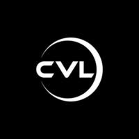 cvl Brief Logo Design, Inspiration zum ein einzigartig Identität. modern Eleganz und kreativ Design. Wasserzeichen Ihre Erfolg mit das auffällig diese Logo. vektor