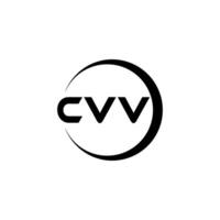 ccv brev logotyp design, inspiration för en unik identitet. modern elegans och kreativ design. vattenmärke din Framgång med de slående detta logotyp. vektor