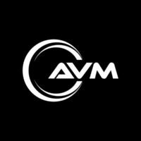 avm Brief Logo Design, Inspiration zum ein einzigartig Identität. modern Eleganz und kreativ Design. Wasserzeichen Ihre Erfolg mit das auffällig diese Logo. vektor