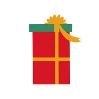 jul presenterar ikon vektor. jul låda illustration tecken. jul gåva symbol. jul logotyp. vektor