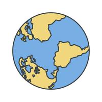 vektor globe ikon