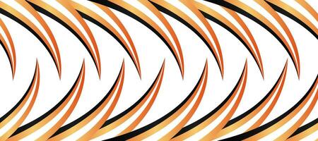 Scharf Tiger Streifen Orange Gradient Auto Lackierung wickeln Aufkleber vektor