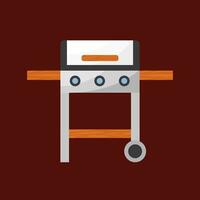 Grill Grill eben Stil Vektor Clip Art