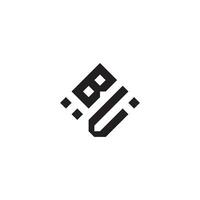 vb geometrisch Logo Initiale Konzept mit hoch Qualität Logo Design vektor