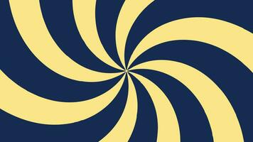abstarct Spiral- wellig Linie Hintergrund im einfach und minimalistisch Stil. vektor