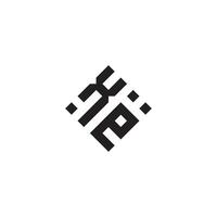 Ex geometrisch Logo Initiale Konzept mit hoch Qualität Logo Design vektor