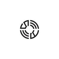 y Kreis Linie Logo Initiale Konzept mit hoch Qualität Logo Design vektor