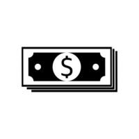 Dollar Symbol Symbol. Geld Symbol auf Weiß Hintergrund. Vektor Illustration