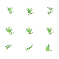 Aloe Vera-Logo vektor