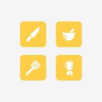 kock platt ikon, lämplig för ikoner relaterad till mat verktyg. vektor